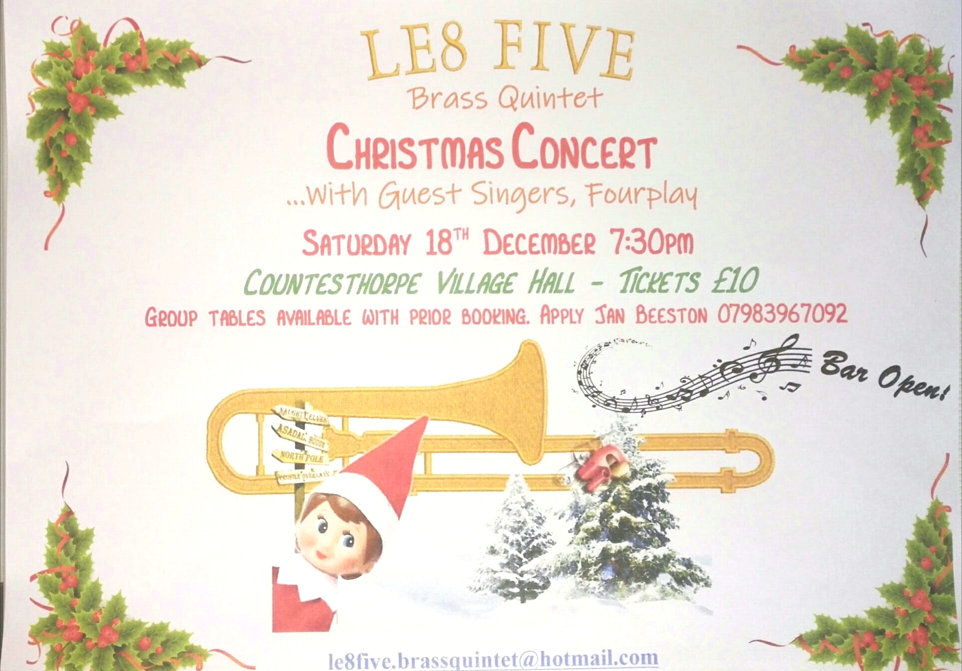 LE8 Five Christmas Concert
