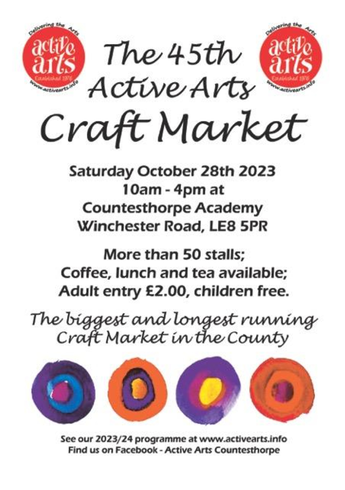 The 45th Active Arts Craft Market