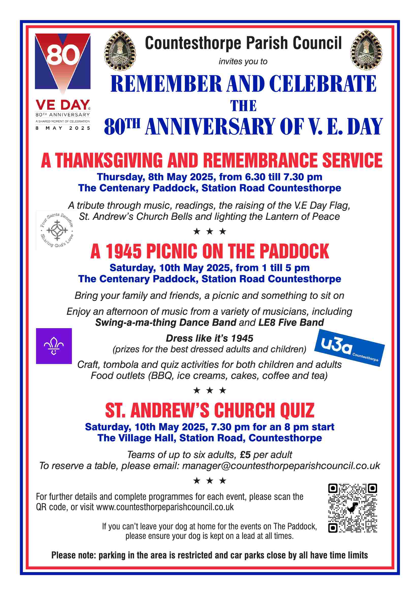80th Anniversary of VE Day Celebrations