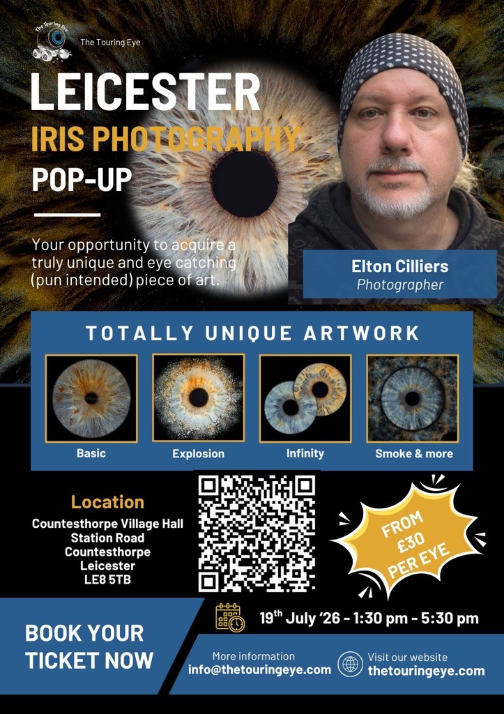 The Touring Eye - Leicester iris Photography Pop-up