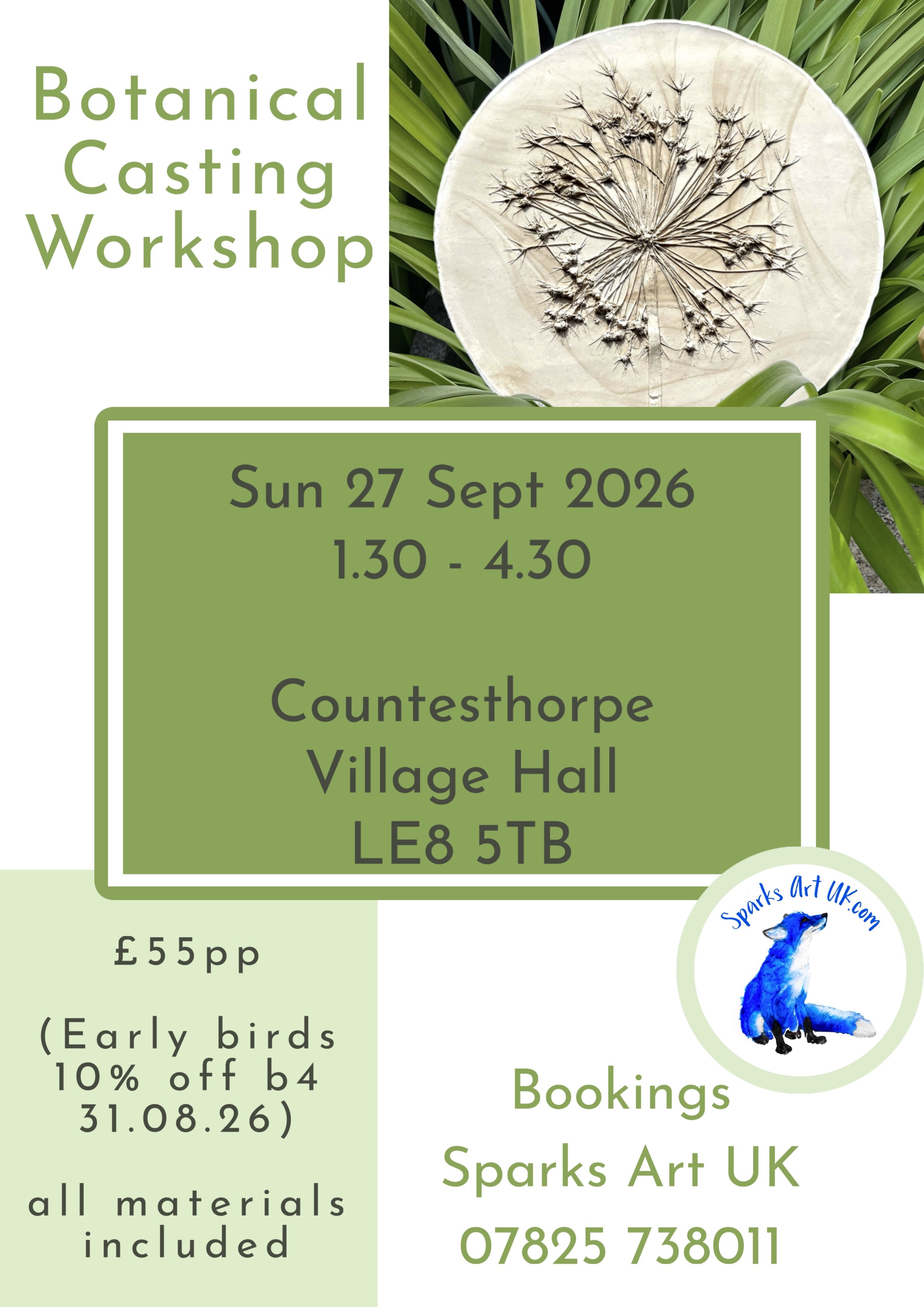 Botanical Casting Workshop
